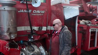 AFTER THE CRASH: PREPARING HR56 FOR THE SHOP by Jamie Davis Towing Official 1,008,980 views 3 months ago 10 minutes, 46 seconds