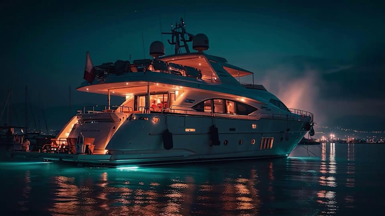 ✨ Mediterranean Elegance | Italian Chill & Jazz Music on a Golden Riviera Night