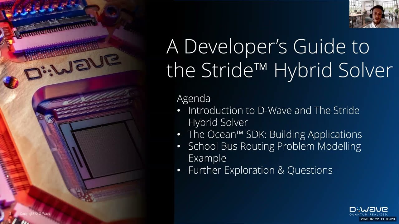 Quantum-Hybrid Optimization with Stride Solver