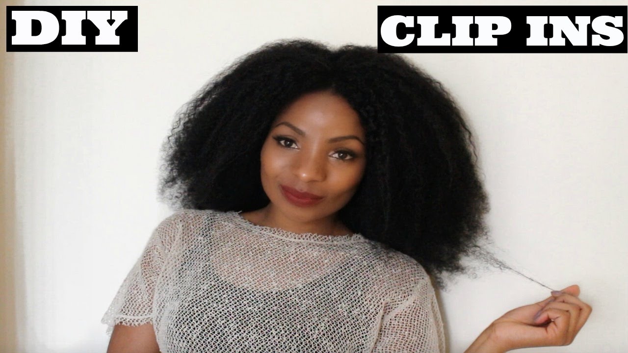 DIY Afro Kinky Curly 4C Hair Clip In Extensions BOHO EXOTIC STUDIO