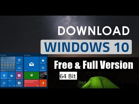 How to Download Windows 10 64-bit ISO File (Official) For Free - YouTube