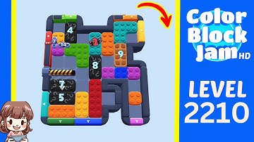 Color Block Jam Level 1303 (2210) Solution Walkthrough