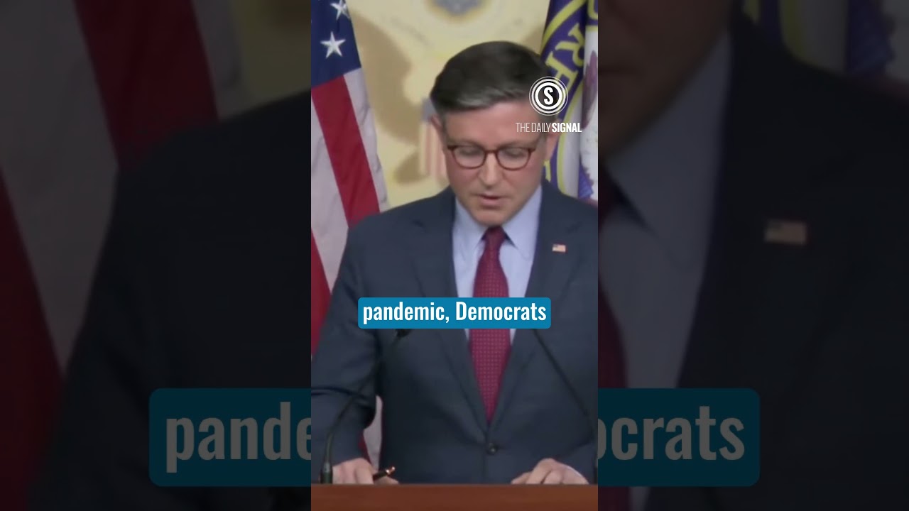 MIKE JOHNSON: Democrats Play Blame Game With Shutdown 'Health Care Crisis That They Created'