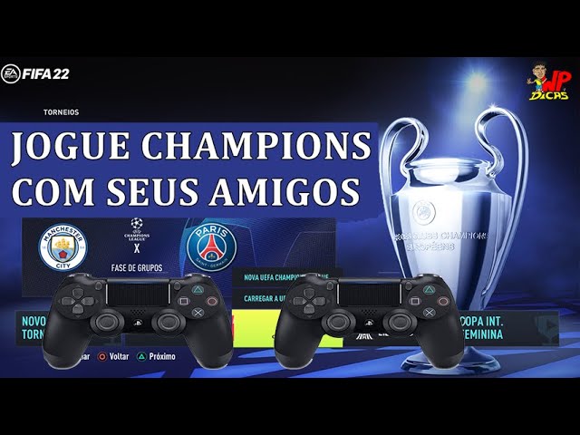 COMECEI JOGAR A CHAMPIONS LEAGUE FIFA 22 #ep1 