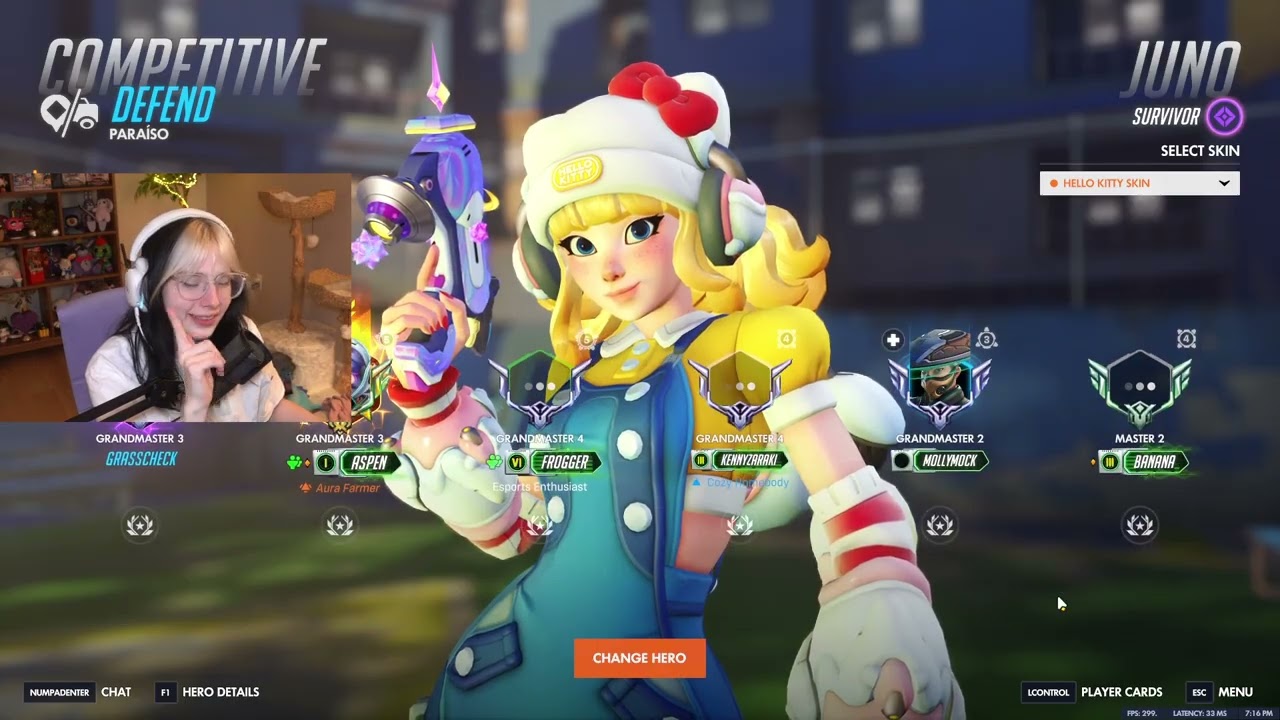 Эта Джуно — настоящая героиня... | ASPEN Overwatch Сезон 1 ТОП-500 Геймплей