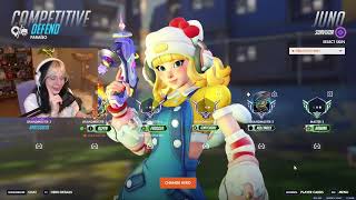 THIS Juno is CARRY... | ASPEN Overwatch Season 1 TOP 500 Gameplay