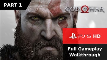 God of War PS5 New Game Plus Mode Gameplay Walkthrough Part 1 - No Commentary
