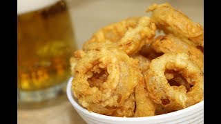 Хрустящие луковые кольца, готовим с фритюрницей GFgril. Хрустящие луковые кольца, готовим с фритюрницей GFgril.