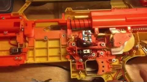 Nerf Stampede fixed by bypassing cartridge check