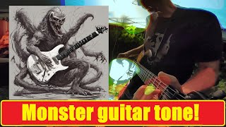 MONSTER TONE! (I play one of my ALL TIME GREATEST SOLOS at outdoor party)