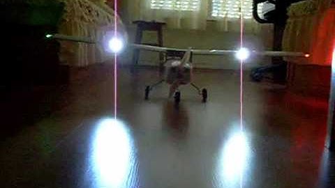 RC Cessna navigation lights