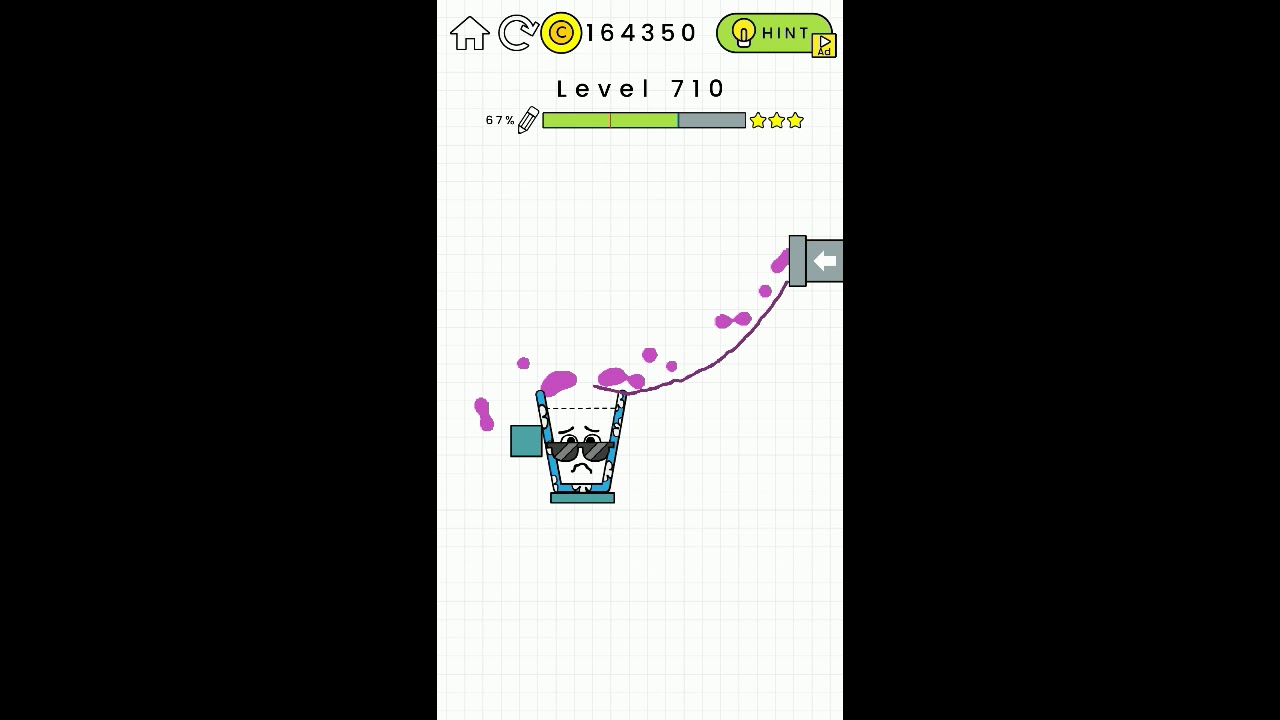 Happy Glass Level 710 Walkthrough 3 Stars