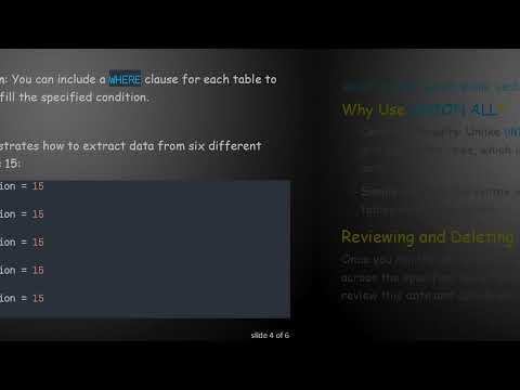 Mastering SQL Queries: How to Select All from Multiple Tables with Conditions in HeidiSQL