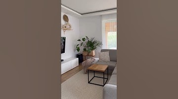LIVING ROOM MAKEOVER // INSPO #shorts #fyp