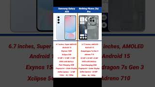 Samsung Galaxy A56 vs Nothing Phone 3a Pro Comparison #shorts #short #galaxya56 #nothingphone3apro