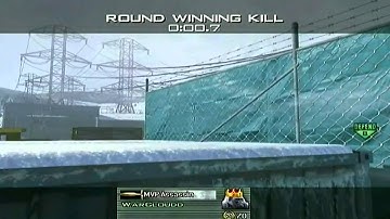 MW2: Stun Grenade Impact Game Winning Kill