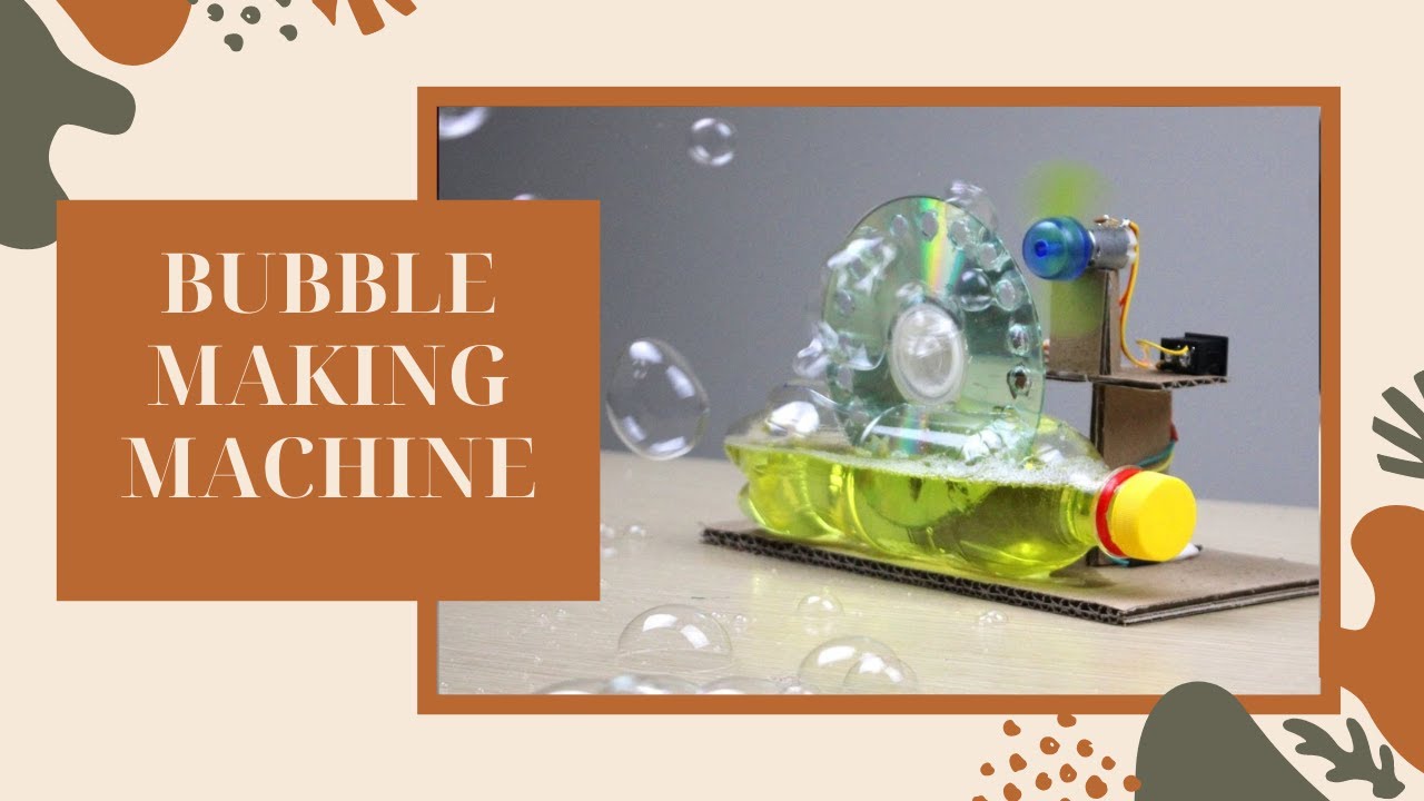 How to make Bubble making machine at home | பறக்கும் bubbles | Ripak