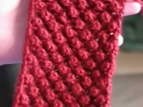 The raspberry stitch calls for purl 3 together and knit 1, purl 1, knit 1 into the same stitch. This video demonstrates these two stitches.