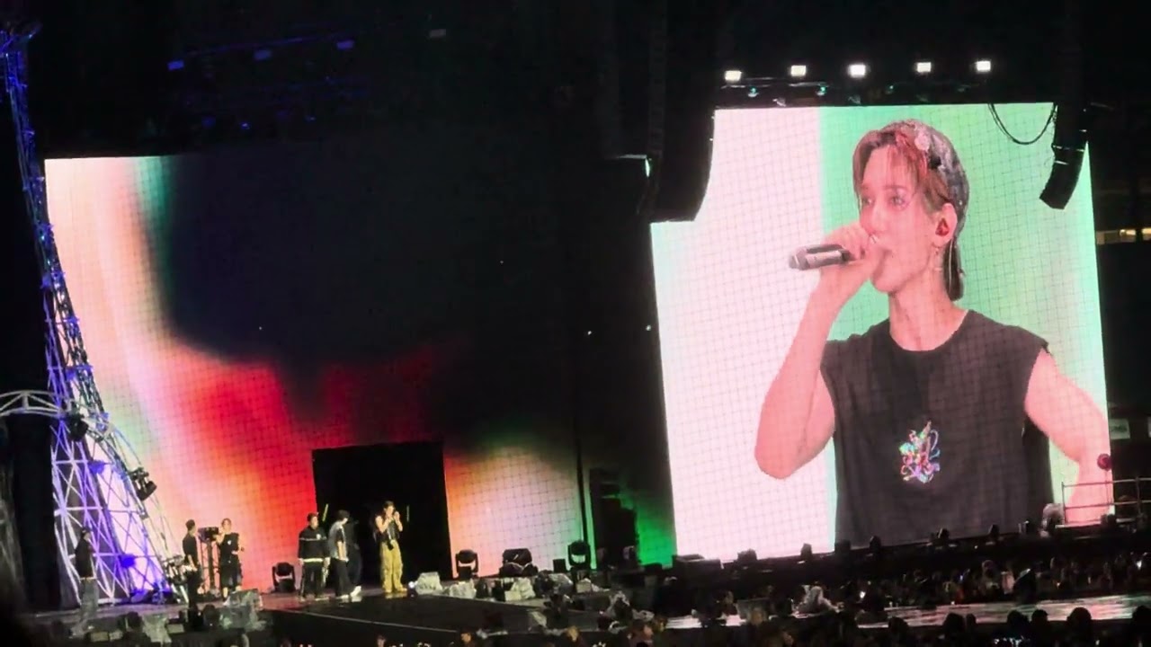 ATEEZ Ending Ment. Towards The Light: Will To Power World Tour in Queens, New York on 08/03/24.