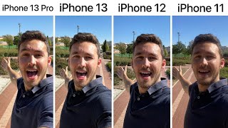 TEST de CÁMARA! iPhone 13 Pro vs iPhone 13 vs iPhone 12 vs iPhone 11 