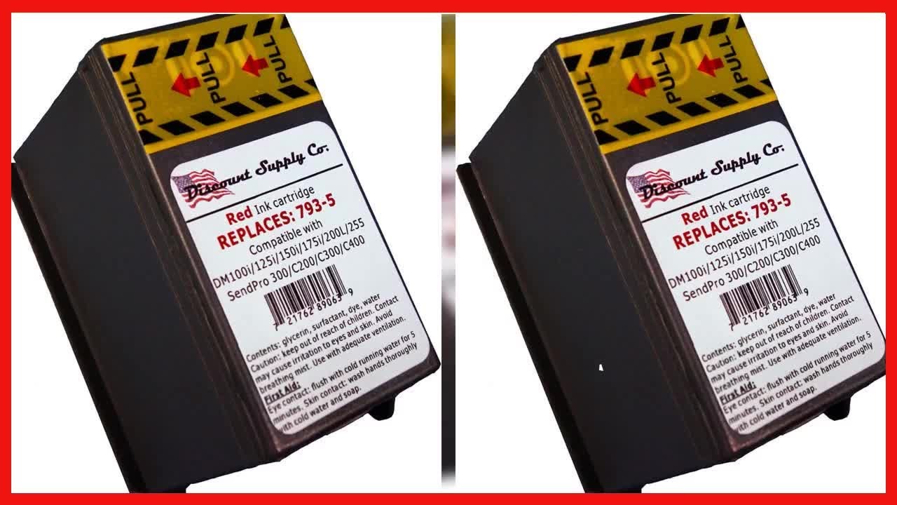 Compatible 793 5 Red Ink Cartridge Postage Models P700, DM100i, DM125i, DM150i, DM175i, DM200L