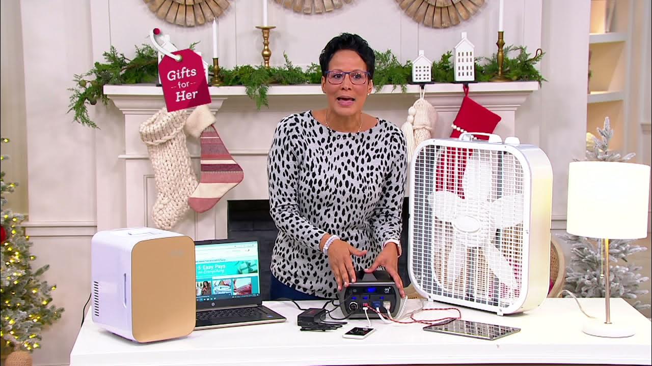 nrgGo 300 Portable Power Station w/ AC Outlets & USB/DC Ports on QVC YouTube