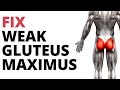 5 Strengthening Exercises For Weak Gluteus Maximus (NO SQUATS!)