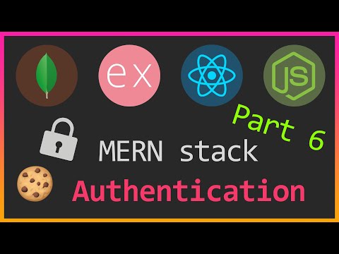 MERN stack secure authentication Part 6 | Log users in and out | JWT, Cookies, Bcrypt, React Hooks.