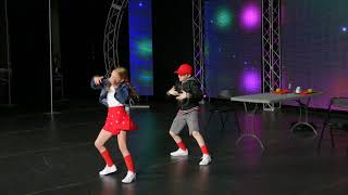 1st Place 9yrs Hip Hop Duet // Cafeteria Clash - TDPNW [Stanwood, WA]