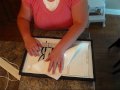 Cricut Vinyl Project - Picture Frame