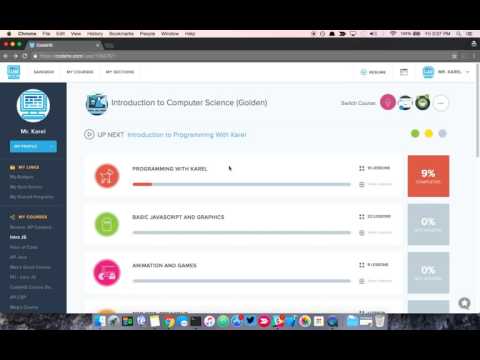 Student Page Walk-through
