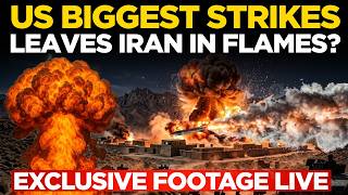 IRAN- US War LIVE: US Biggest Strike On Iran | Huge Explosion Caught on Camera! | Iran In shock!