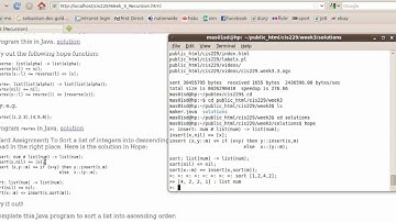 Recursively Sorting a list of integers in Java (functional style)