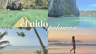 exploring EL NIDO | lio beach, tour a and c, honeymoon pt.1