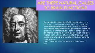 17 vitalism? are there natural causes in physiology?