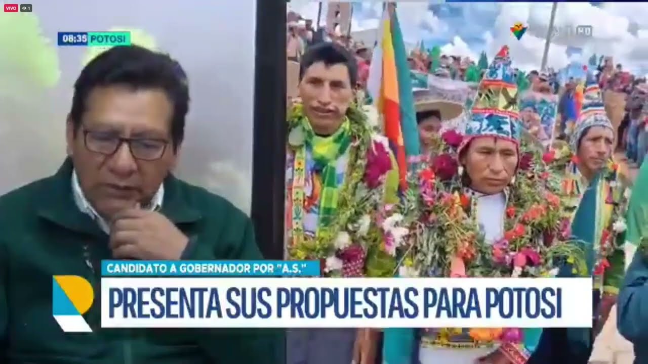 René Joaquino plantea revolucionar la economía de Potosí