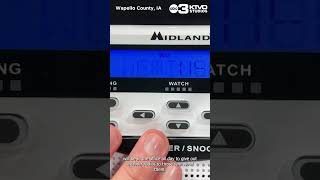 Wapello County Emergency Management Agency is giving out weather radios