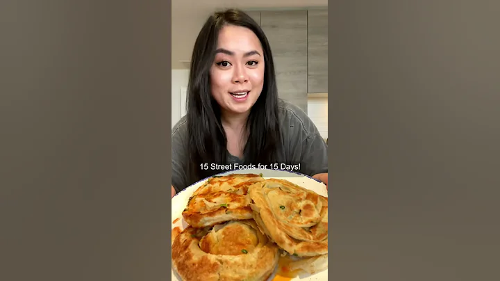 How to make EXTRA CRISPY Scallion Pancake (5 Ingredients ONLY)