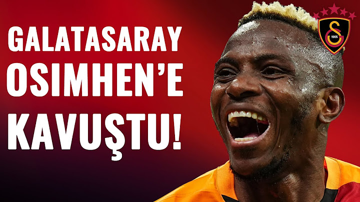 Canlı Yayında Flaş Sözler! Galatasaray Osimhen Transferini Bitirdi