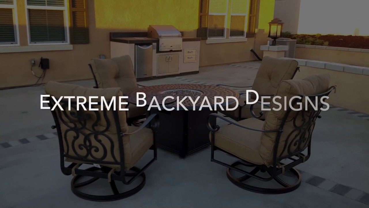 Murrieta Patio Furniture Extreme Backyard Designs Youtube