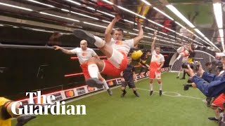 Luís Figo plays in record-breaking zero-gravity football game screenshot 4