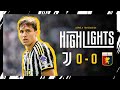HIGHLIGHTS  JUVENTUS 0 0 GENOA  A draw without goals at Allianz Stadium