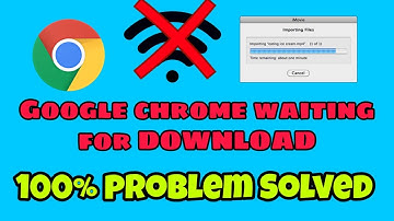 How to fix google chrome waiting for the network problems 2023