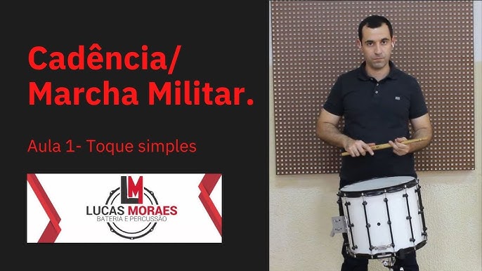 Dobrado Batista de Melo- Percussão ( Caixa,prato e bumbo ) com partitura. 