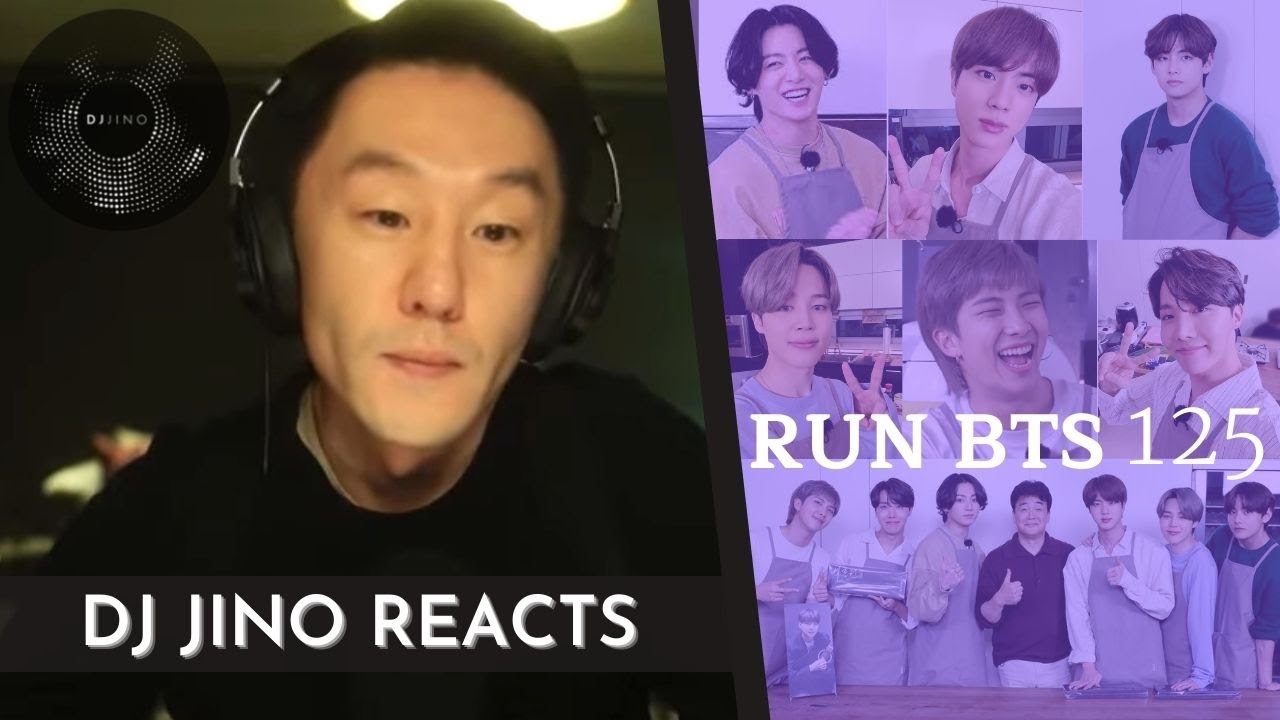 DJ REACTION to KPOP - RUN BTS EP 125