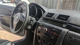 FULL INTERIOR DETAIL OF MAZDA 3 2006