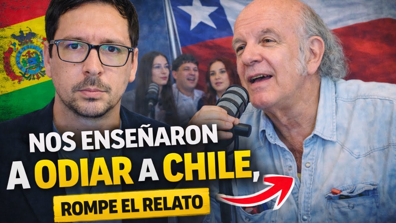 “Nos enseñaron a odiar a Chile”: Periodista boliviano rompe el relato