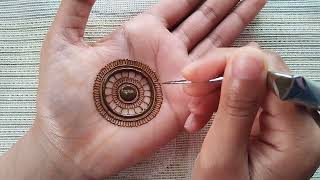 Eid special | Easy mehandi design | Simple mehndi design | Mandala mehndi design | Gol tikki mehndi