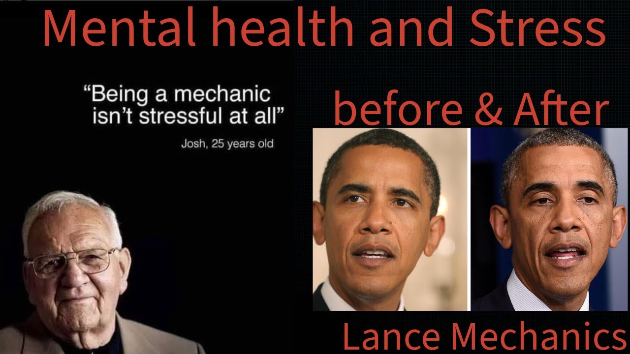 The Mental health and stress of Mechanics is through the roof