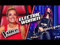 Women ROCKING Electric Guitars | The Voice: Best Blind Auditions